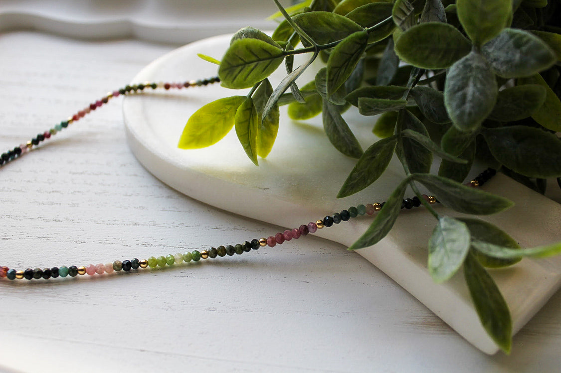 Natural Tourmaline Necklace