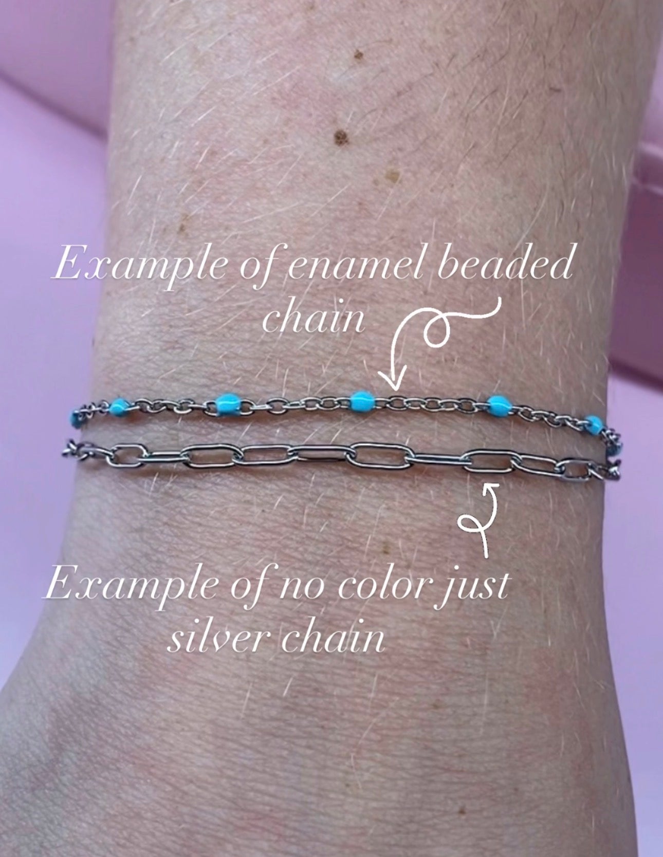 Spring Mystery Anklet ✨ | Gold or Silver | Chain or Beaded