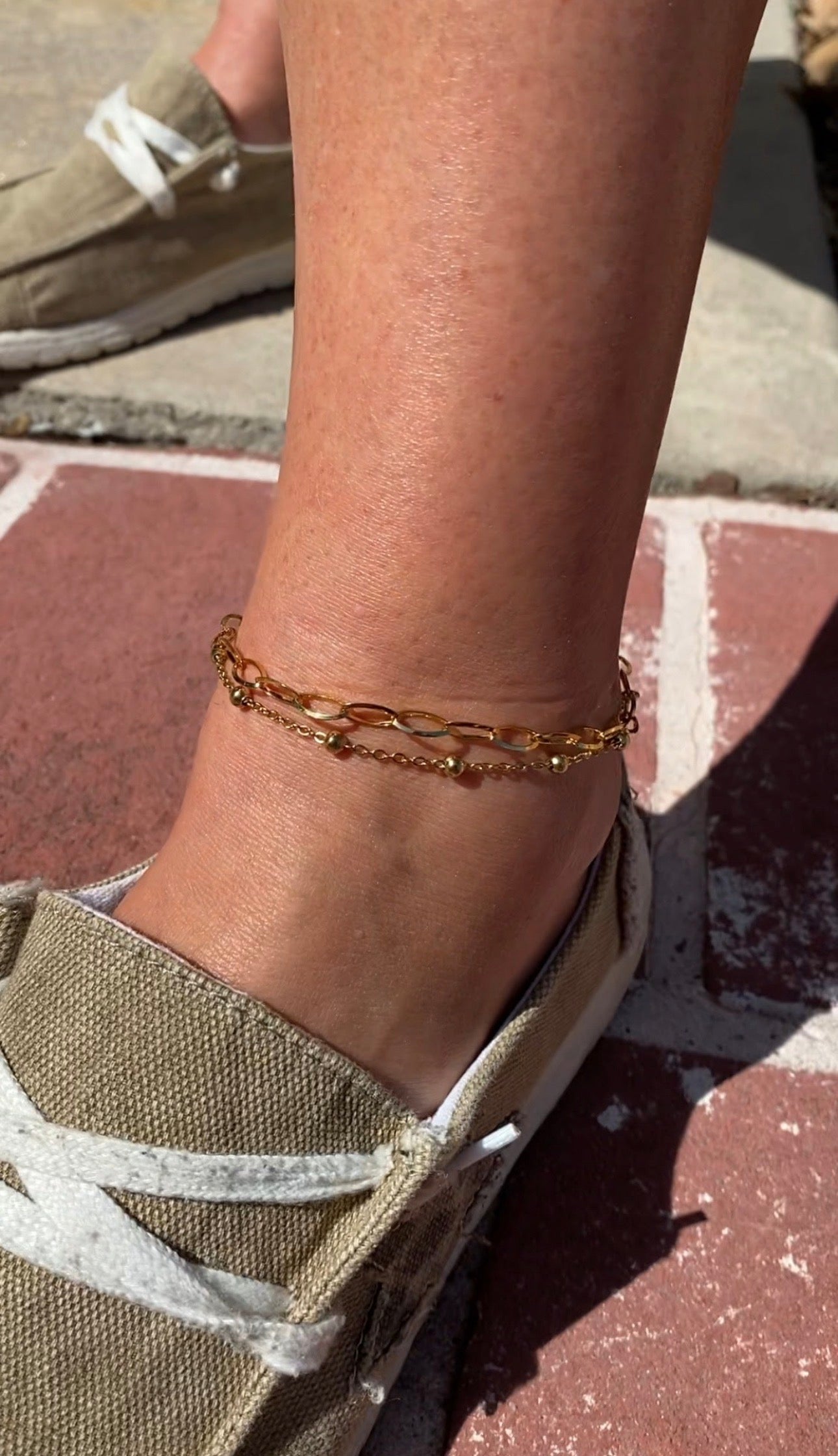Spring Mystery Anklet ✨ | Gold or Silver | Chain or Beaded