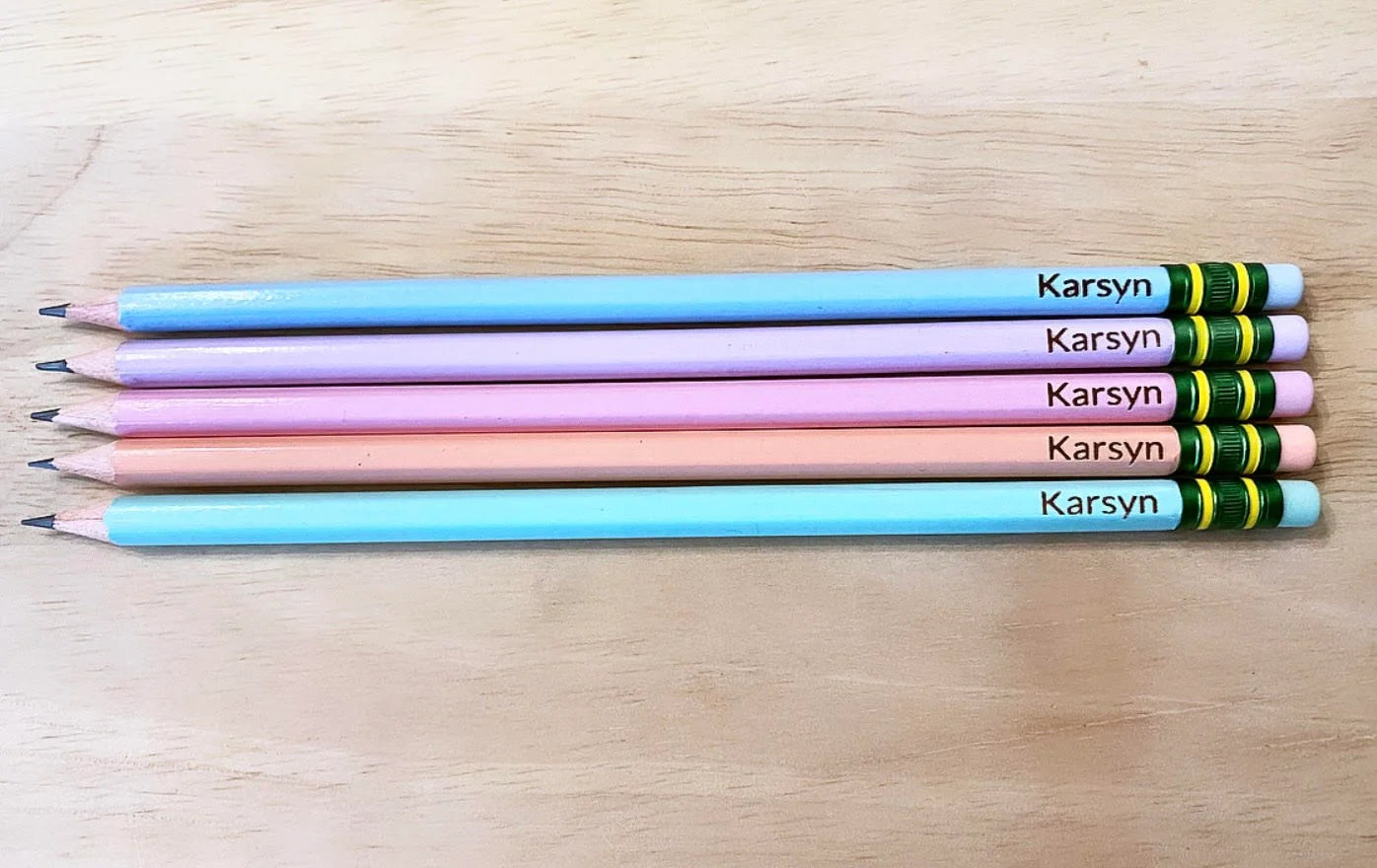 Personalized Pastel Pencils